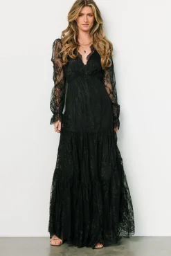 Hot Baltic Born Gloria Lace Maxi Dress | Black