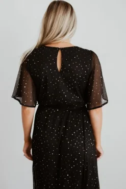 Clearance Baltic Born Grace Sparkle Gown | Black