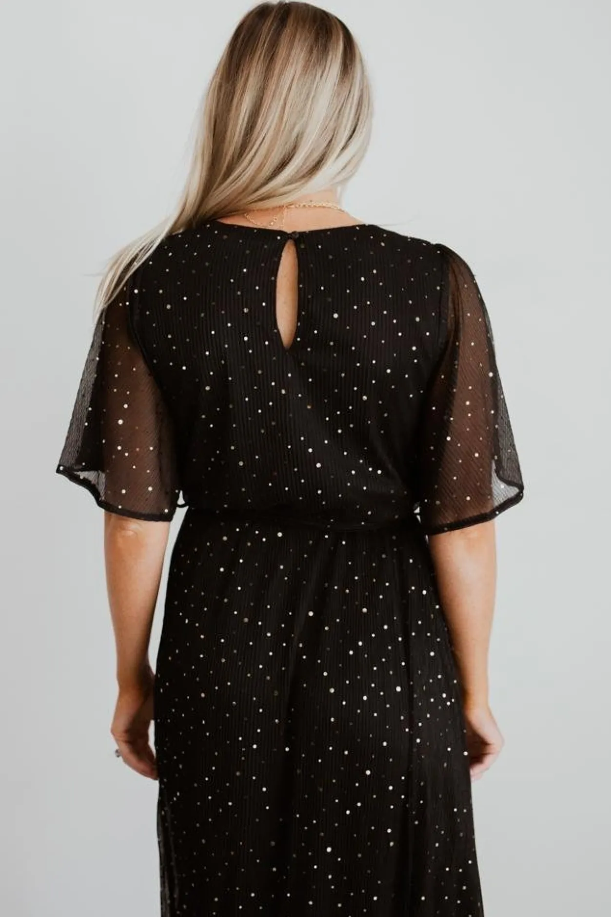 Clearance Baltic Born Grace Sparkle Gown | Black