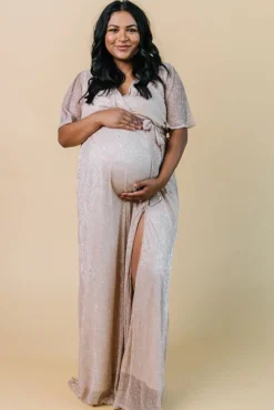 Outlet Baltic Born Grace Sparkle Gown | Champagne
