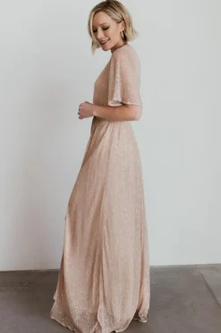Outlet Baltic Born Grace Sparkle Gown | Champagne