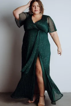 Online Baltic Born Grace Sparkle Gown | Emerald