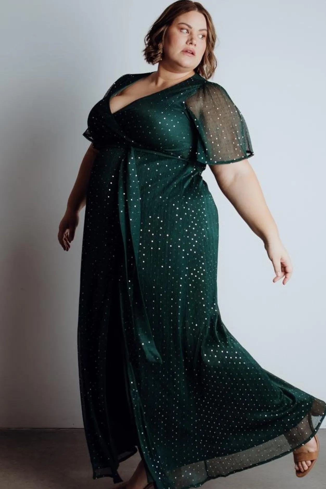 Online Baltic Born Grace Sparkle Gown | Emerald