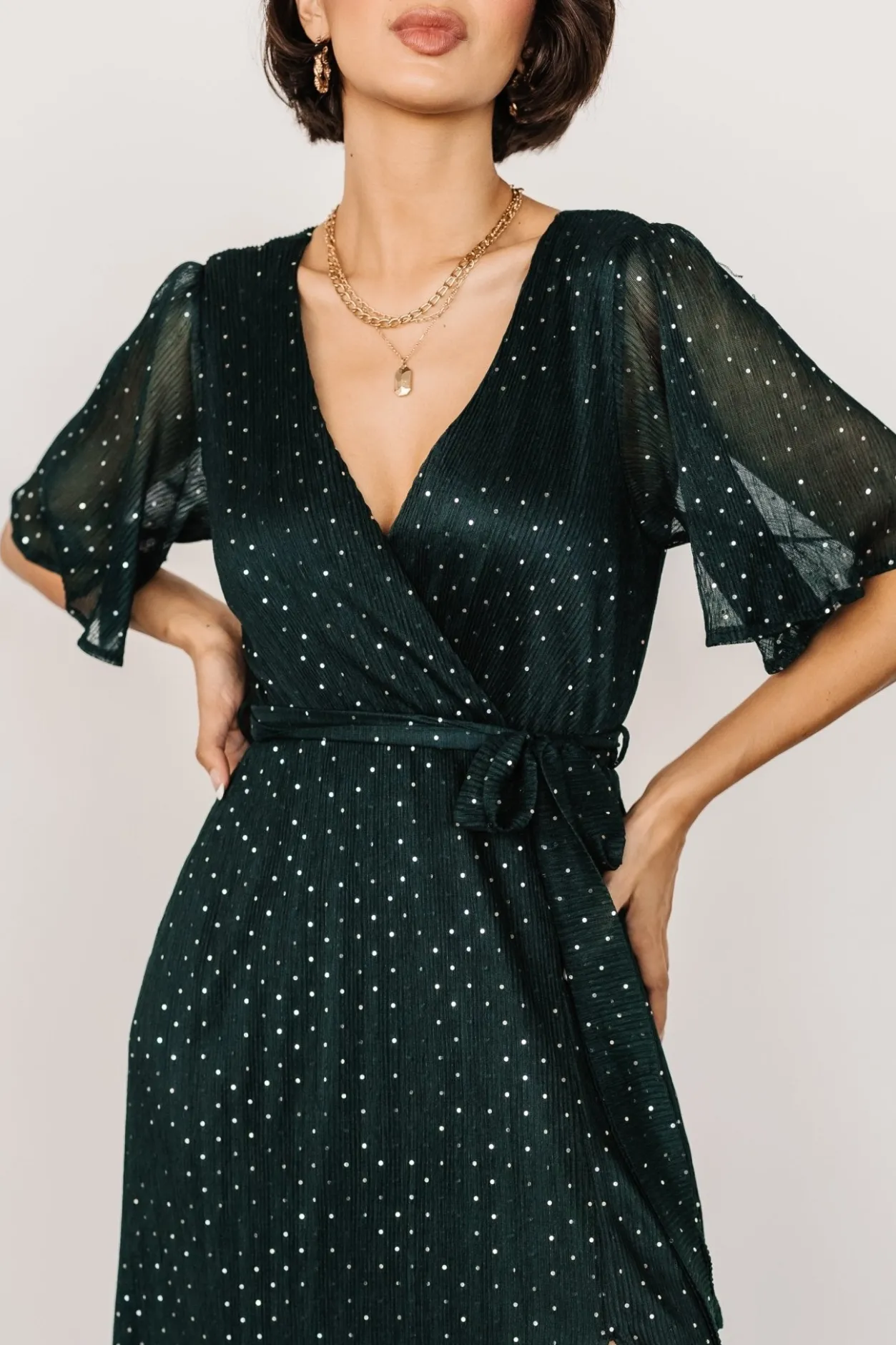 Online Baltic Born Grace Sparkle Gown | Emerald