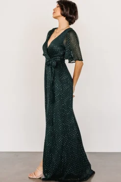 Online Baltic Born Grace Sparkle Gown | Emerald