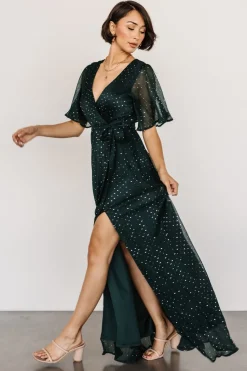 Online Baltic Born Grace Sparkle Gown | Emerald