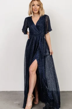 Discount Baltic Born Grace Sparkle Gown | Navy
