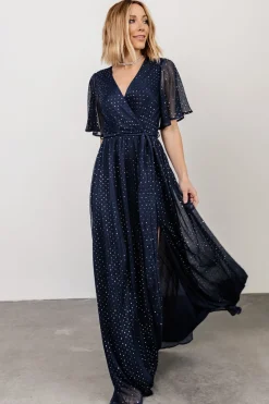 Discount Baltic Born Grace Sparkle Gown | Navy