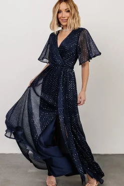 Discount Baltic Born Grace Sparkle Gown | Navy