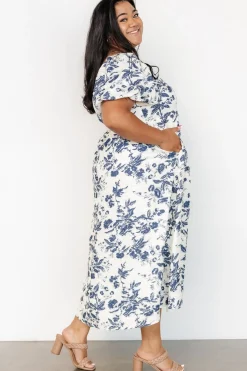 Online Baltic Born Graceland Maxi Dress | Cream + Navy Floral Cream+NavyFloral