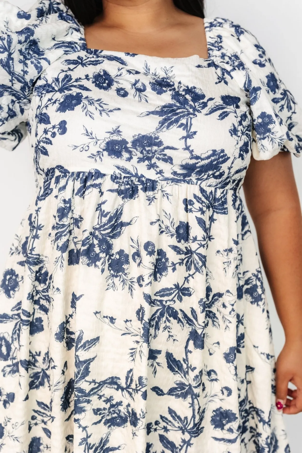 Online Baltic Born Graceland Maxi Dress | Cream + Navy Floral Cream+NavyFloral