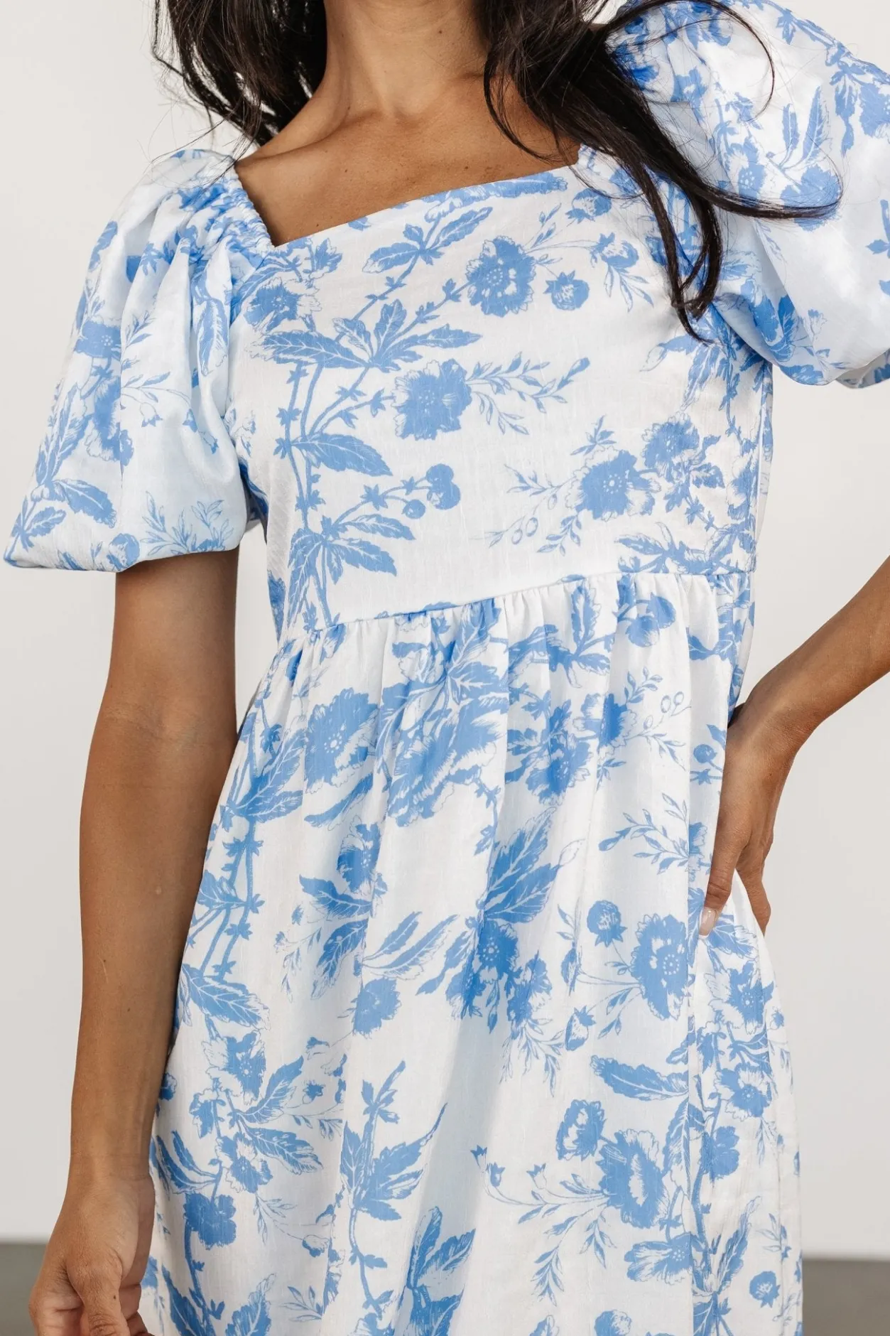 Outlet Baltic Born Graceland Maxi Dress | White + Blue Floral White+BlueFloral