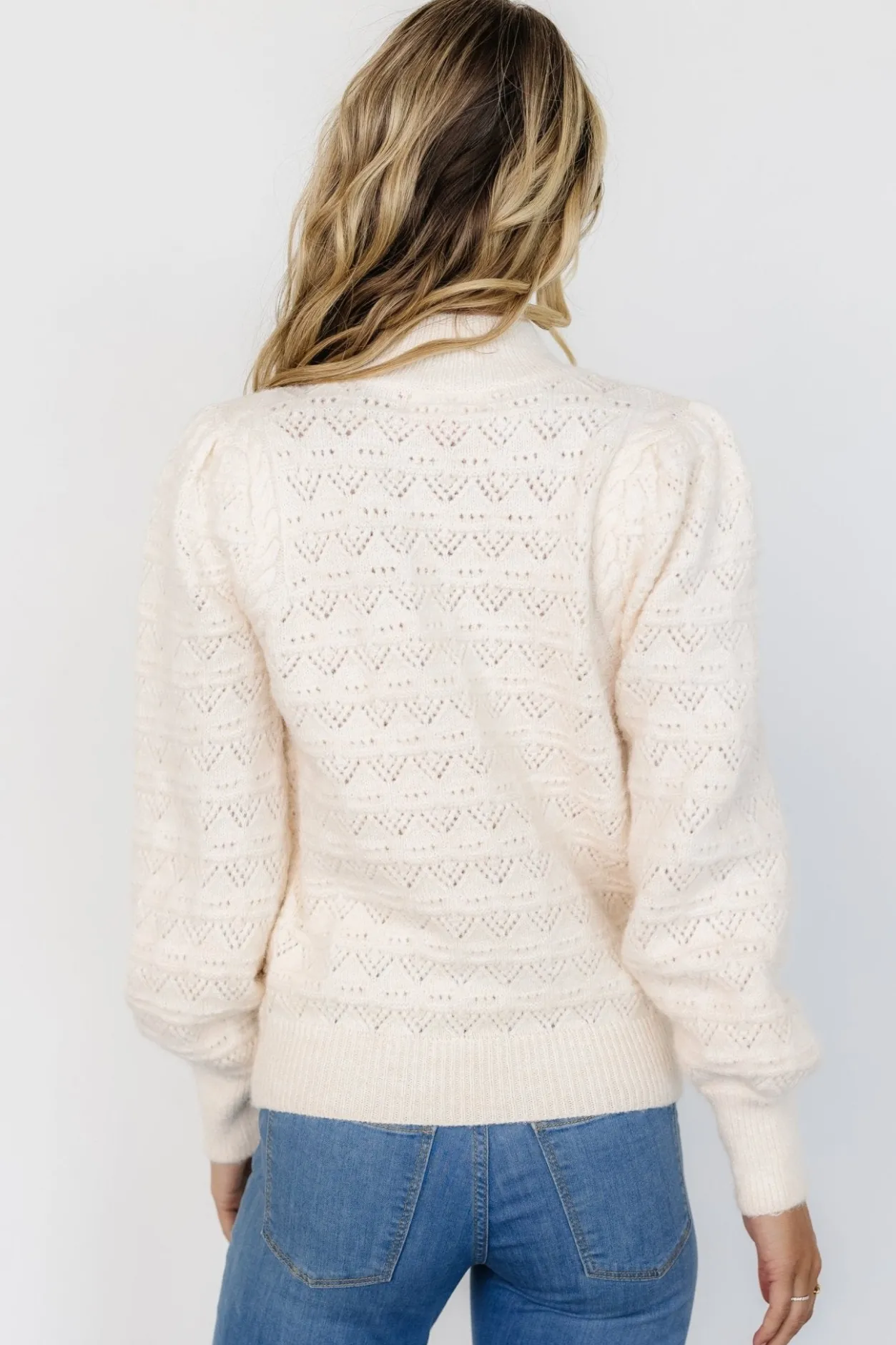 Discount Baltic Born Grayson Sweater | Cream