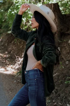 Discount Baltic Born Greeley Corduroy Jacket | Deep Green DeepGreen