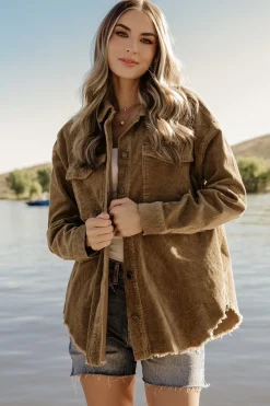 Discount Baltic Born Greeley Corduroy Jacket | Coffee