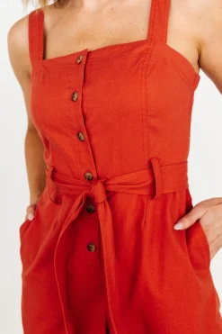 Fashion Baltic Born Hartford Jumpsuit | Rust