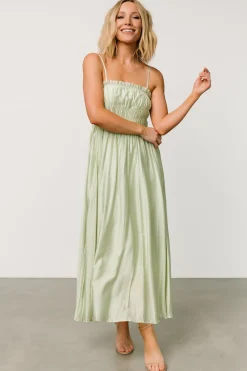 Outlet Baltic Born Hattie Maxi Dress | Light Sage LightSage