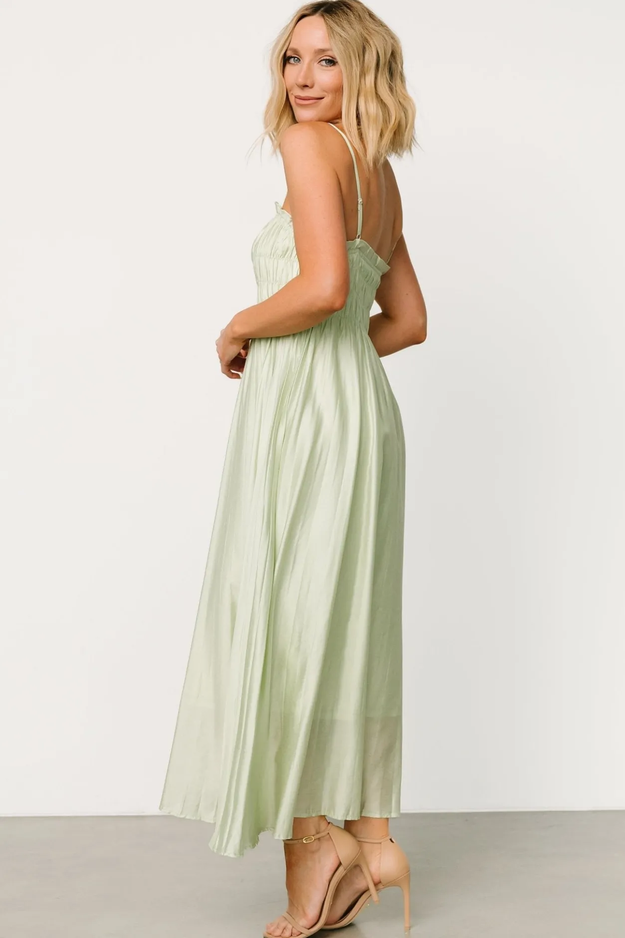 Outlet Baltic Born Hattie Maxi Dress | Light Sage LightSage