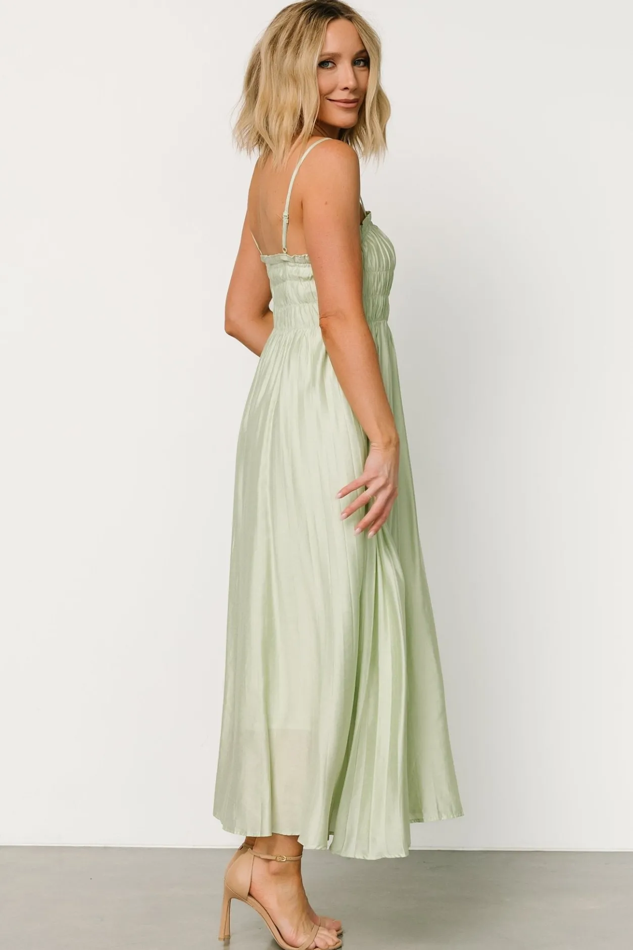 Outlet Baltic Born Hattie Maxi Dress | Light Sage LightSage