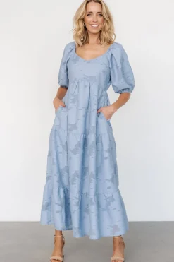 Discount Baltic Born Hayward Dress | Dusty Blue DustyBlue
