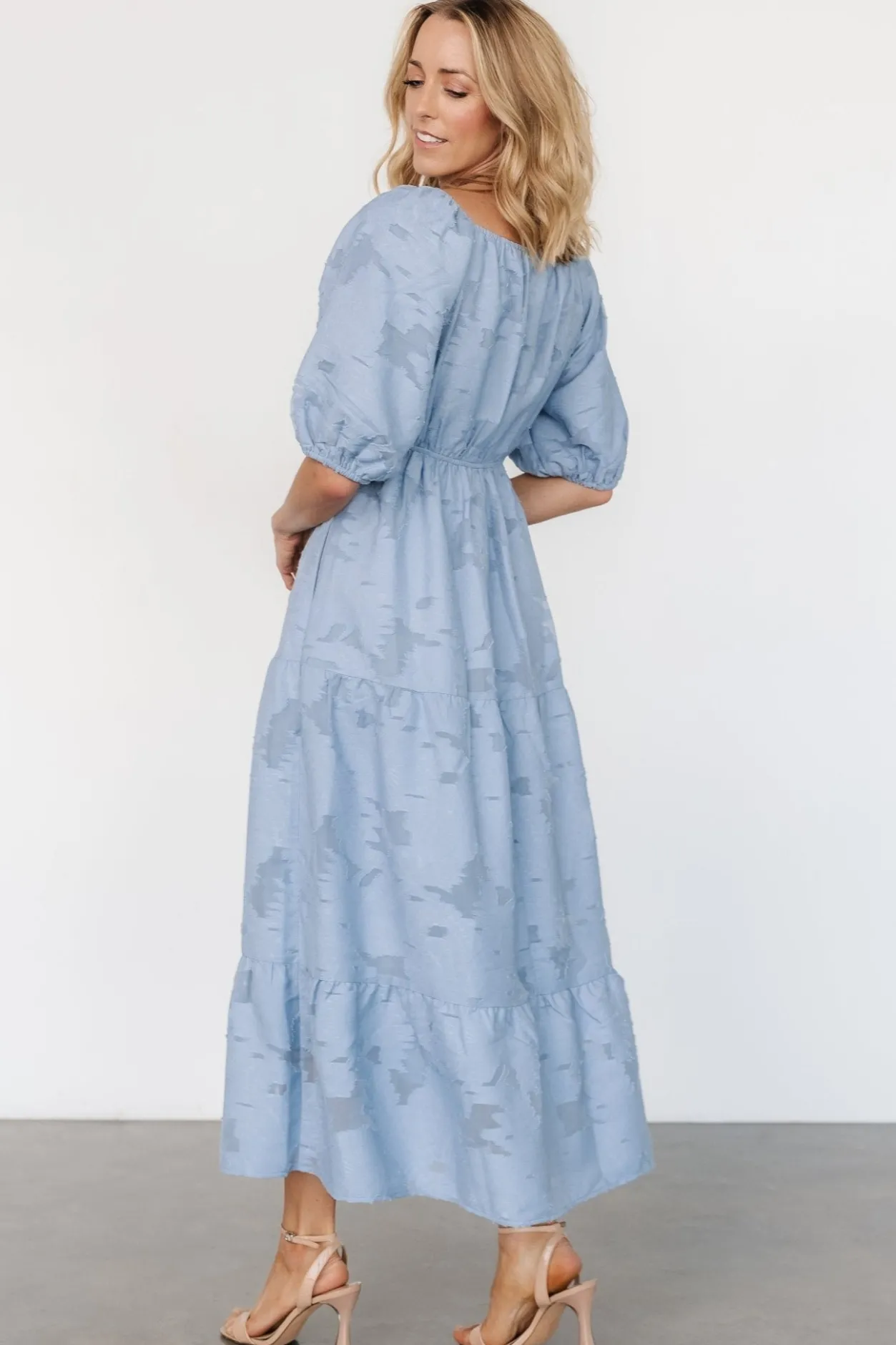 Discount Baltic Born Hayward Dress | Dusty Blue DustyBlue