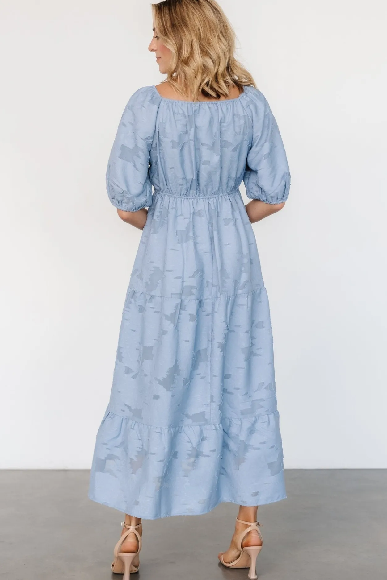 Discount Baltic Born Hayward Dress | Dusty Blue DustyBlue