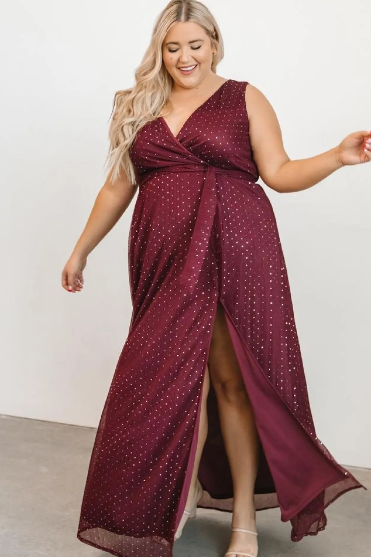 Online Baltic Born Helen Tank Sparkle Gown | Mulberry