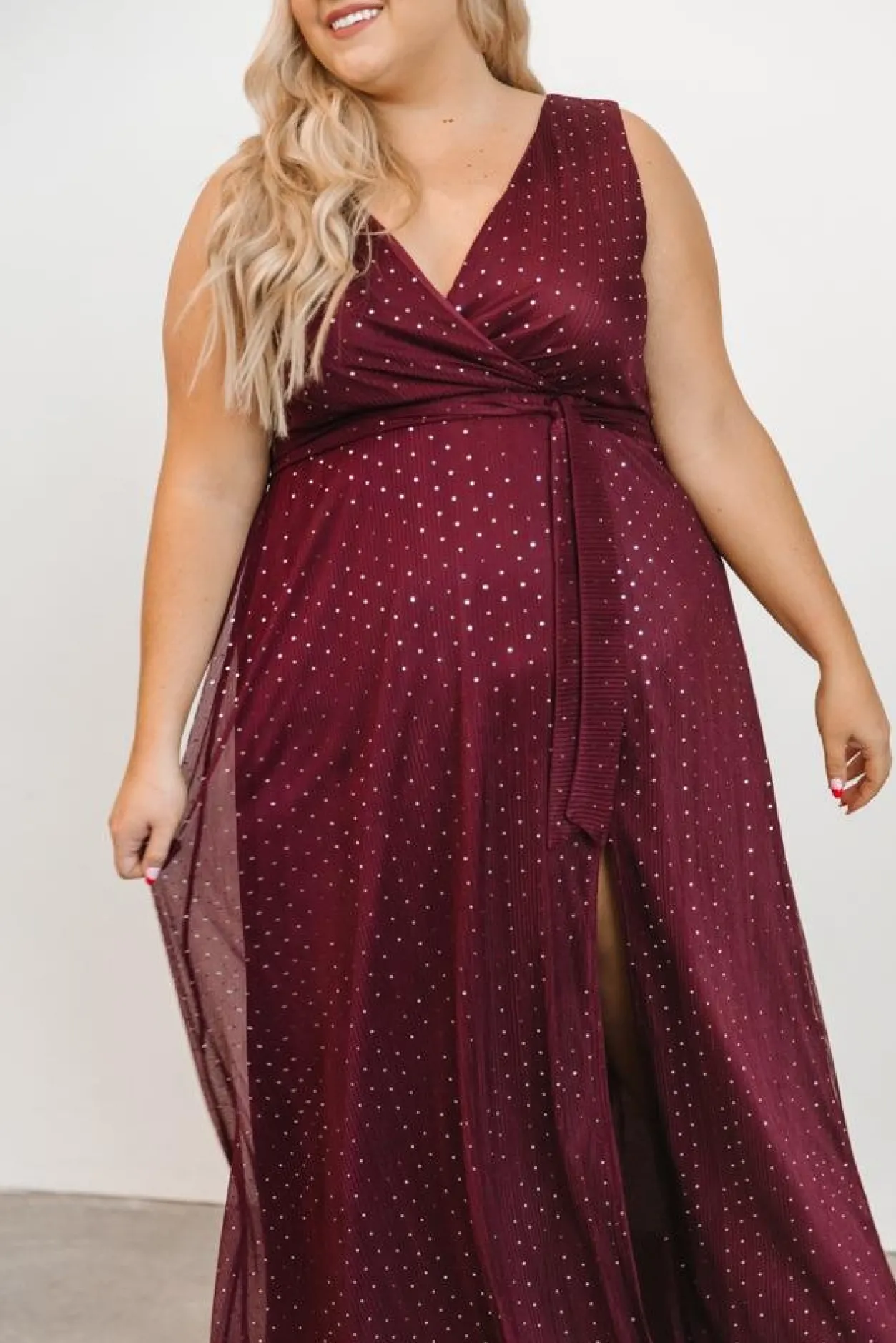 Online Baltic Born Helen Tank Sparkle Gown | Mulberry