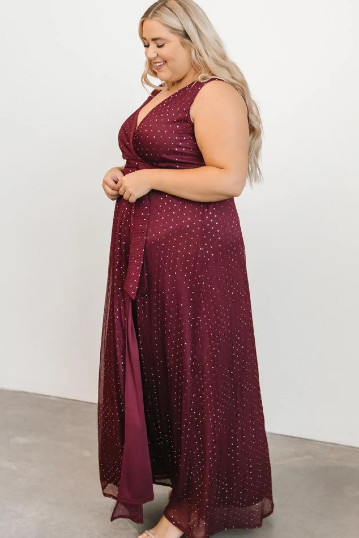 Online Baltic Born Helen Tank Sparkle Gown | Mulberry