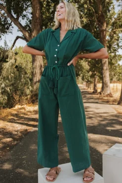 Outlet Baltic Born Hemming Jumpsuit | Green