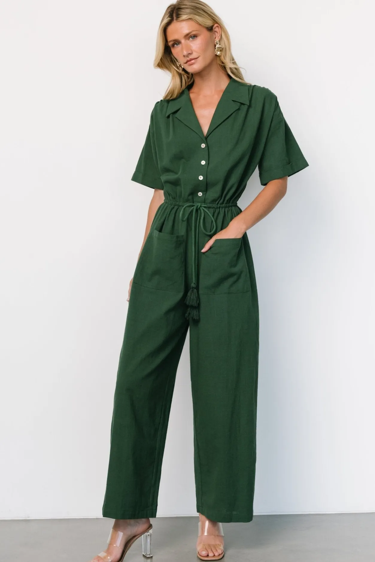 Outlet Baltic Born Hemming Jumpsuit | Green