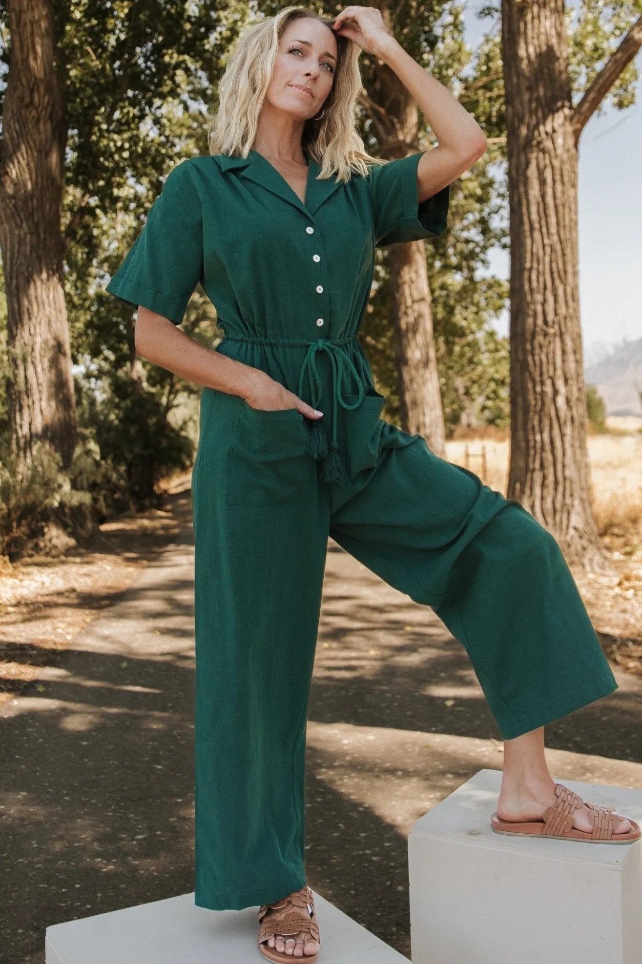 Outlet Baltic Born Hemming Jumpsuit | Green