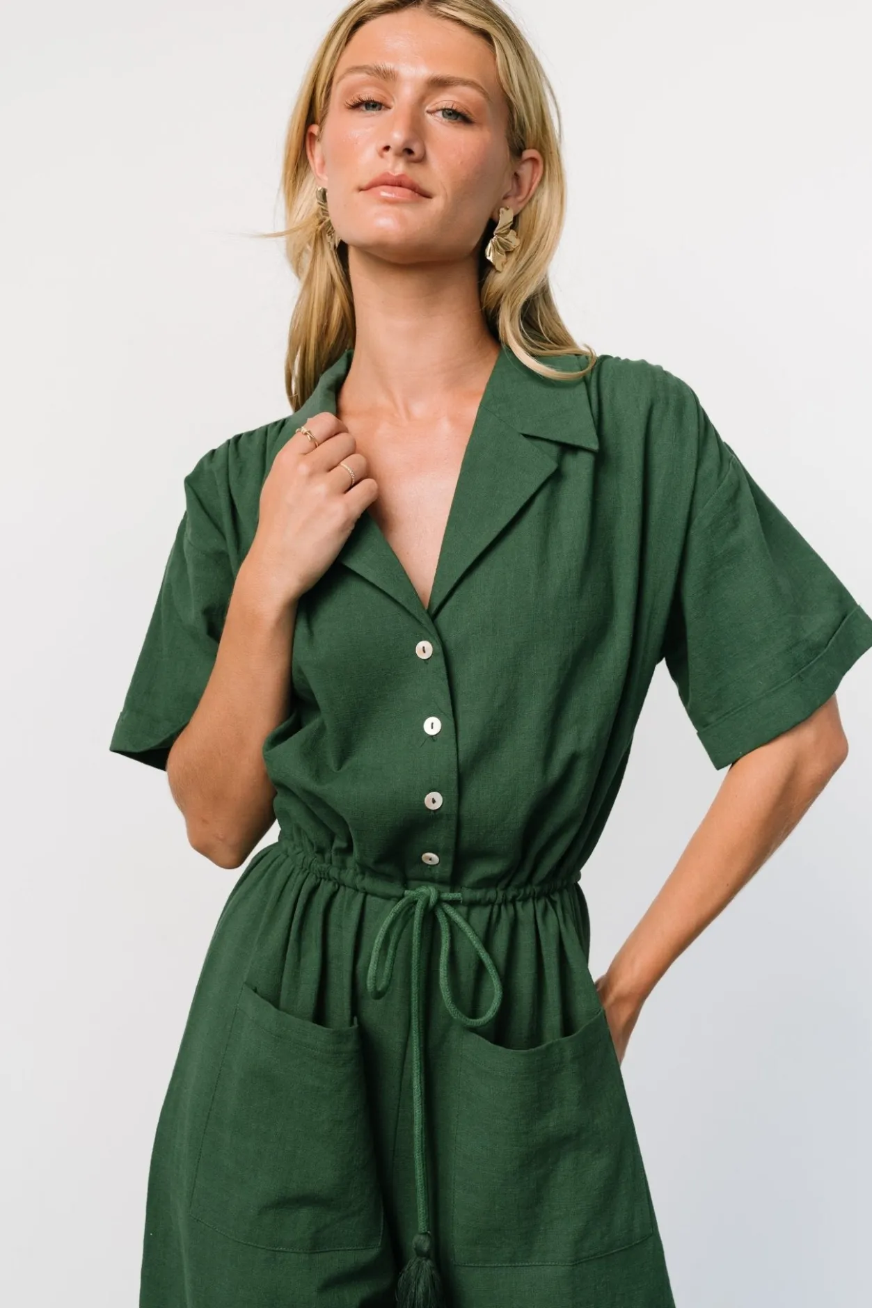 Outlet Baltic Born Hemming Jumpsuit | Green