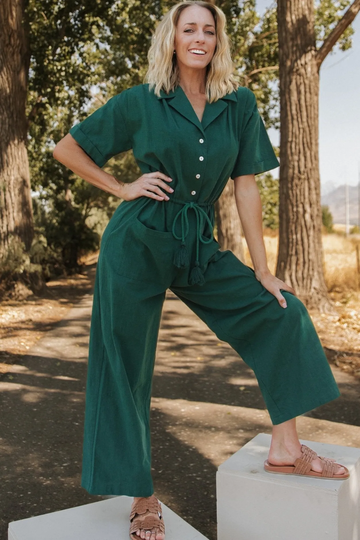 Outlet Baltic Born Hemming Jumpsuit | Green