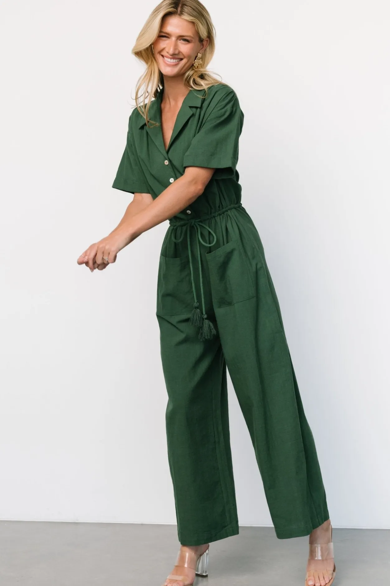 Outlet Baltic Born Hemming Jumpsuit | Green