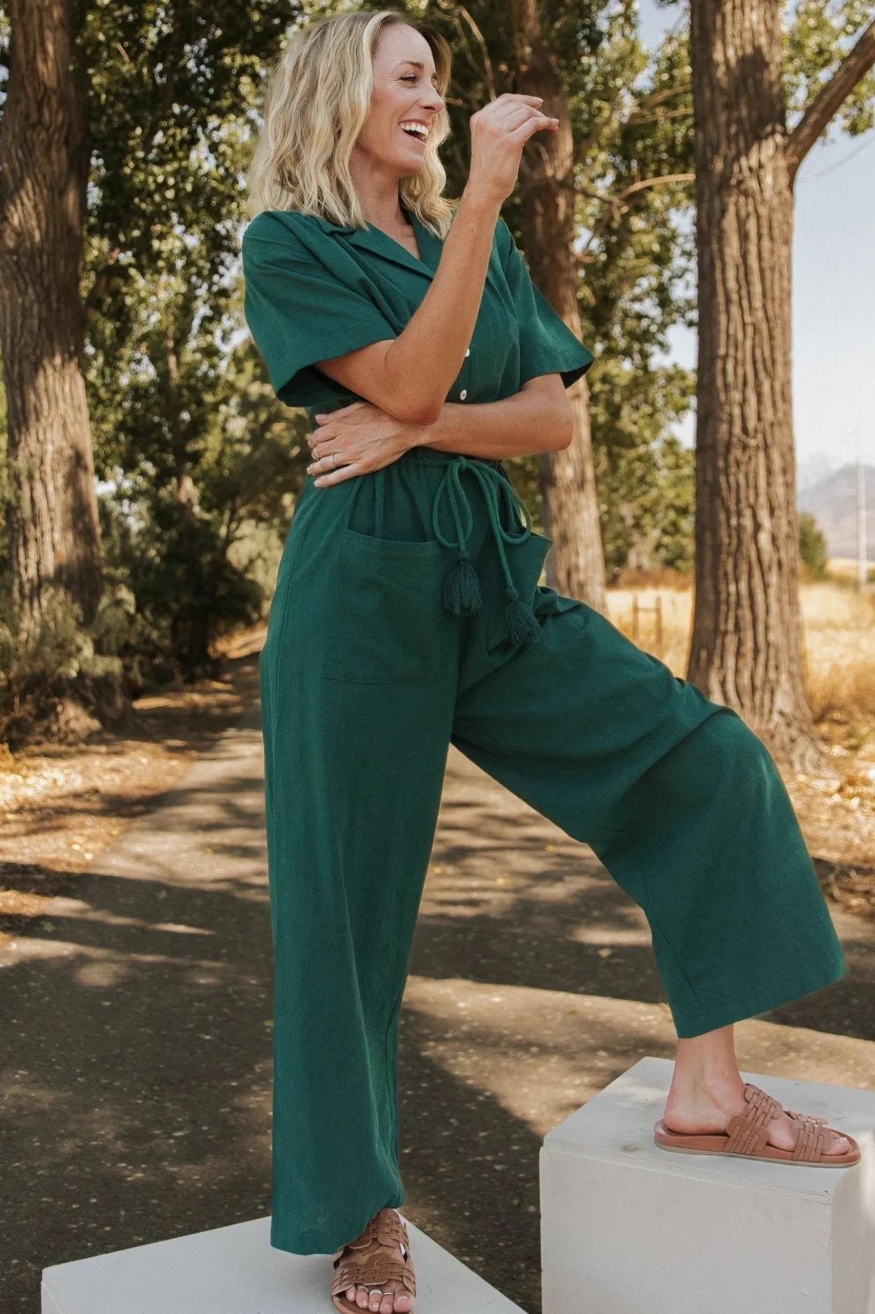 Outlet Baltic Born Hemming Jumpsuit | Green