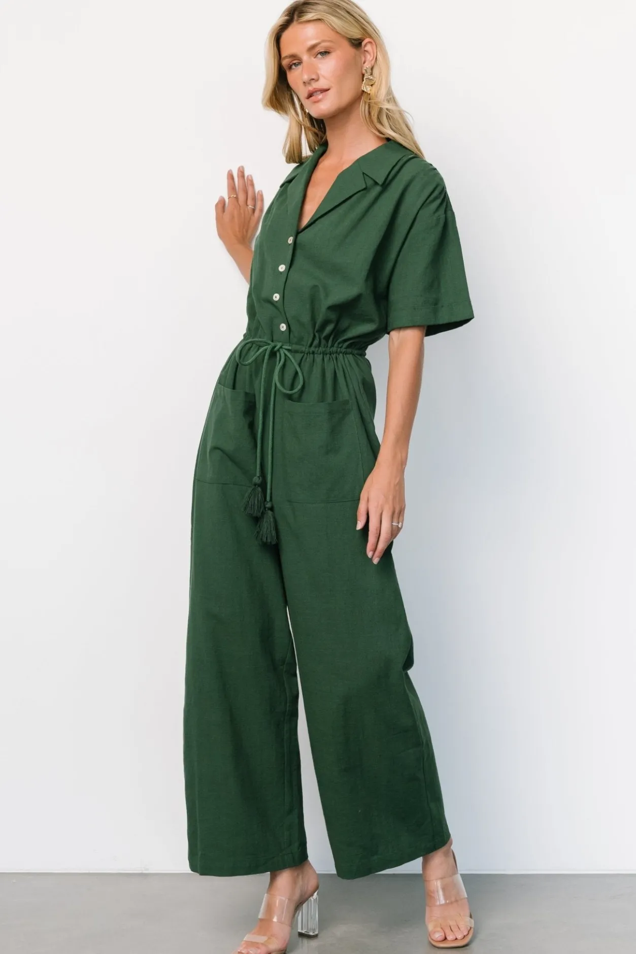 Outlet Baltic Born Hemming Jumpsuit | Green
