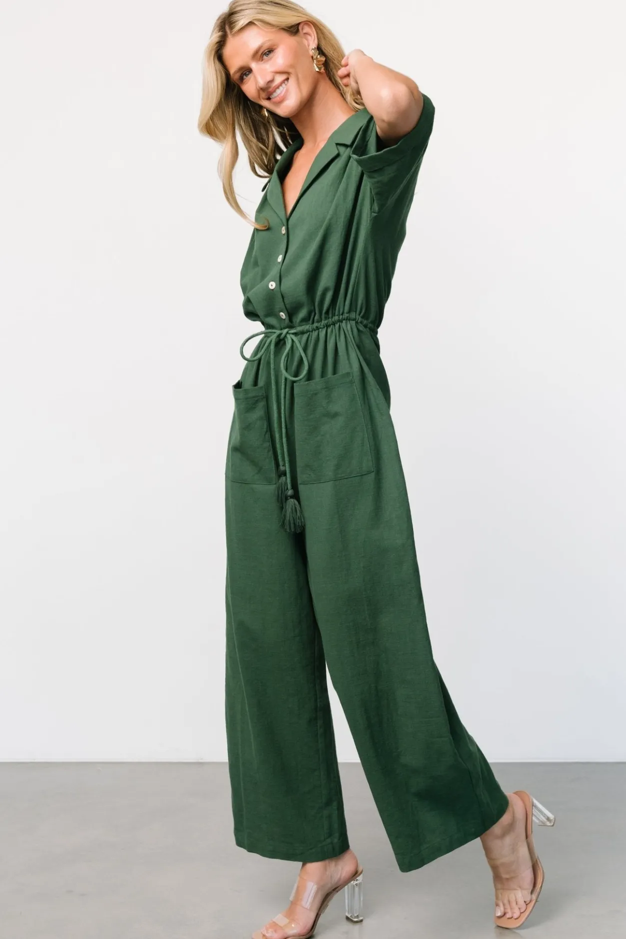 Outlet Baltic Born Hemming Jumpsuit | Green