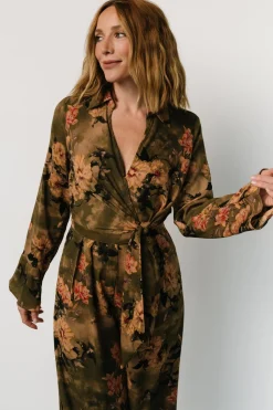 Discount Baltic Born Henderson Jumpsuit | Olive Multi OliveMulti
