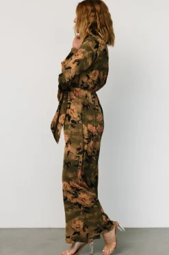 Discount Baltic Born Henderson Jumpsuit | Olive Multi OliveMulti