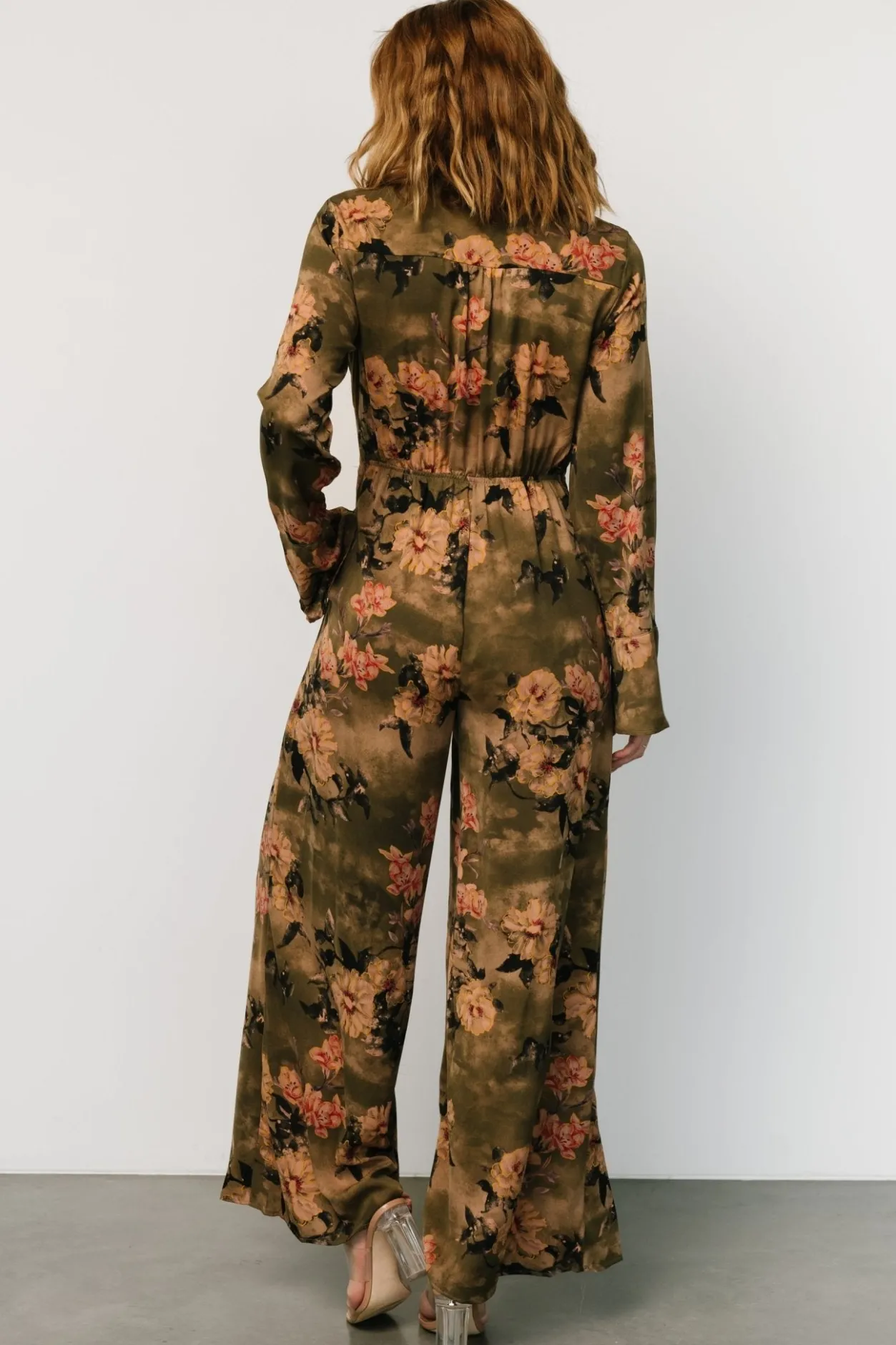 Discount Baltic Born Henderson Jumpsuit | Olive Multi OliveMulti