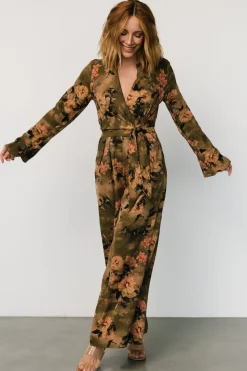Discount Baltic Born Henderson Jumpsuit | Olive Multi OliveMulti
