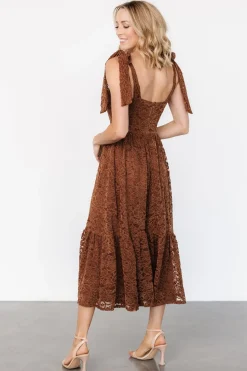 Best Baltic Born Hestia Lace Midi Dress | Brown