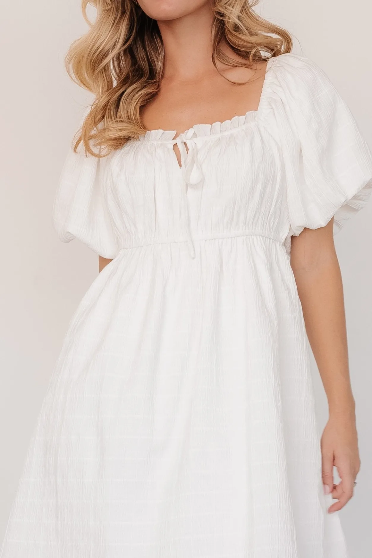 Online Baltic Born Hilaree Short Dress | Off White OffWhite