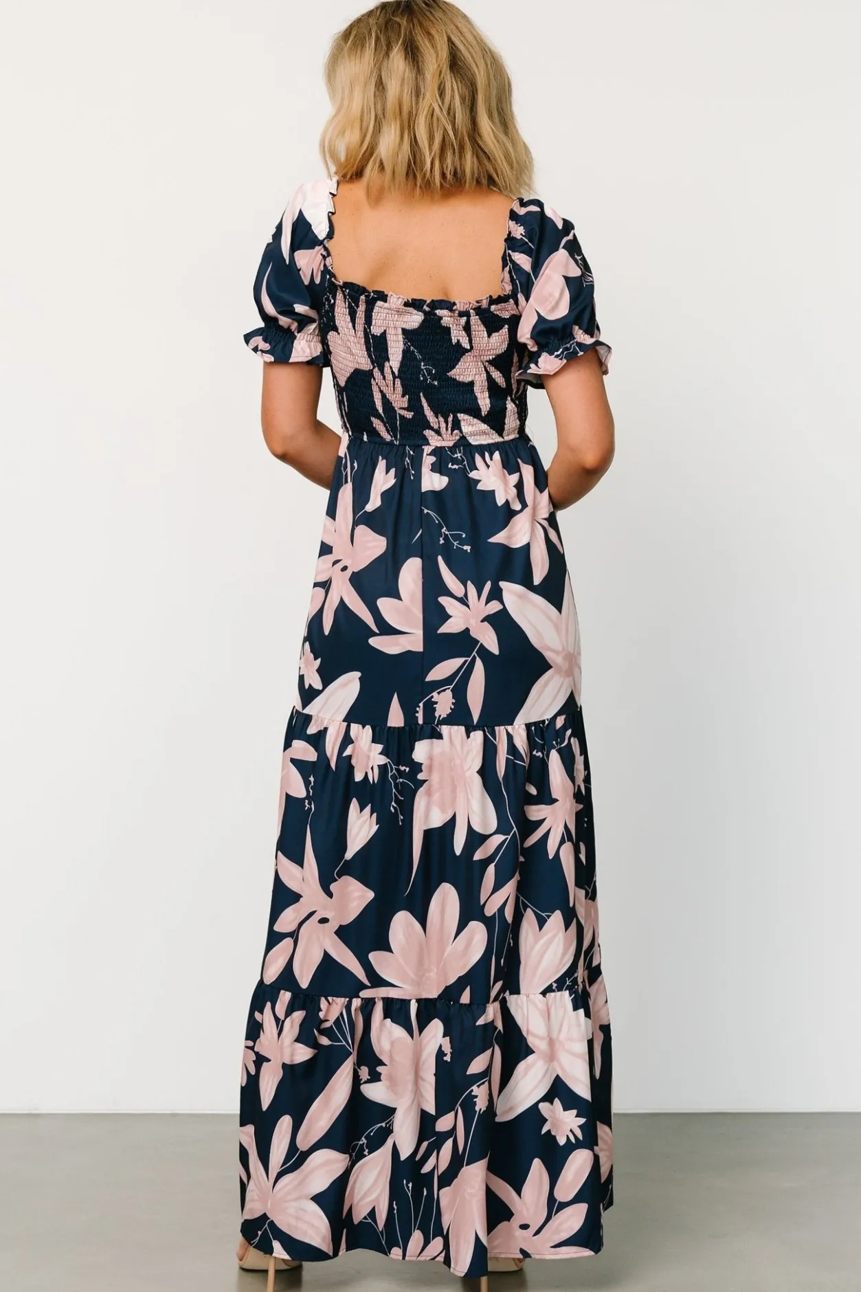 Outlet Baltic Born Hilaria Maxi Dress | Navy + Blush Navy+Blush