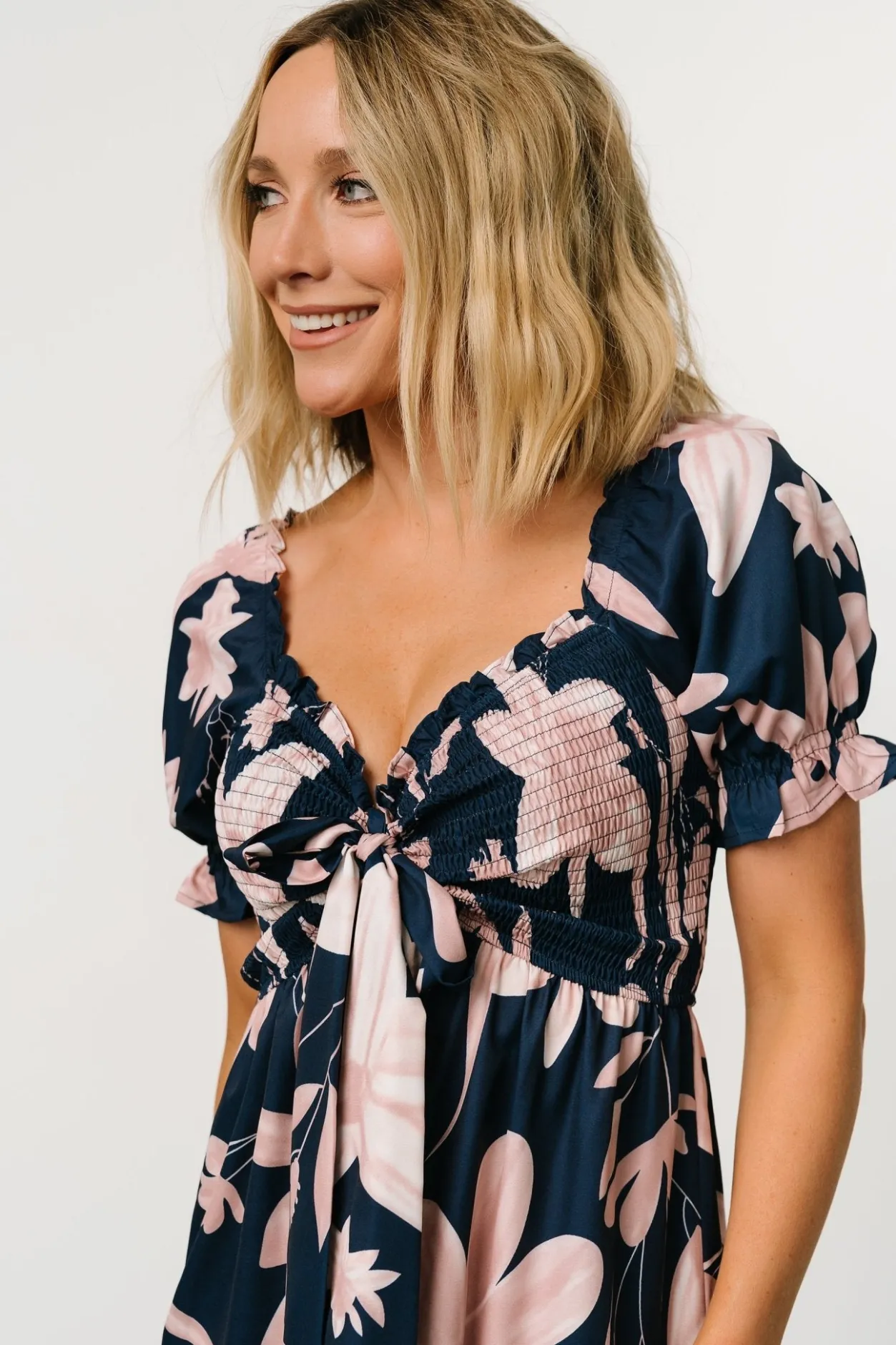 Outlet Baltic Born Hilaria Maxi Dress | Navy + Blush Navy+Blush