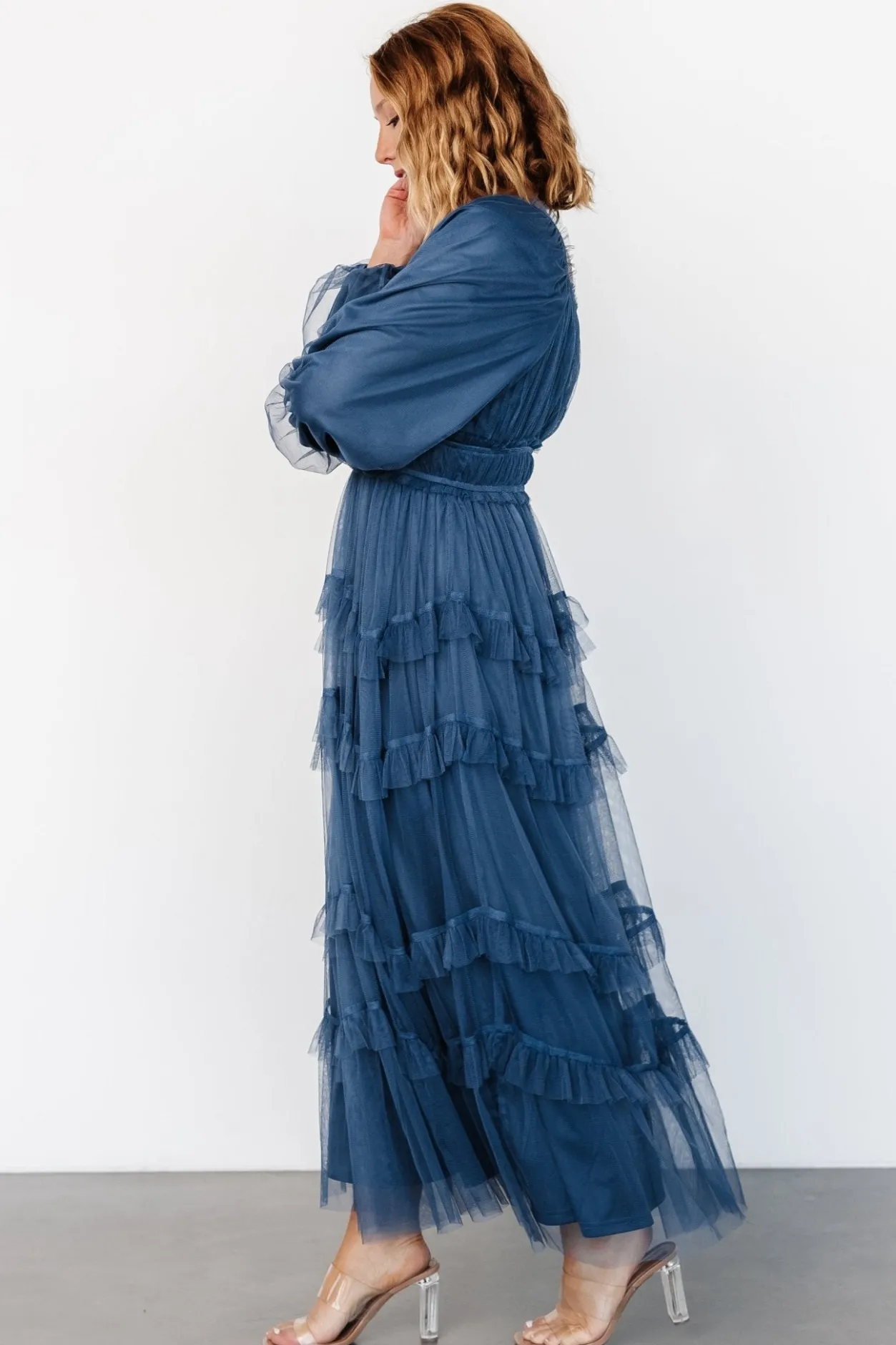Best Baltic Born Hilda Tulle Maxi Dress | Vintage Navy VintageNavy