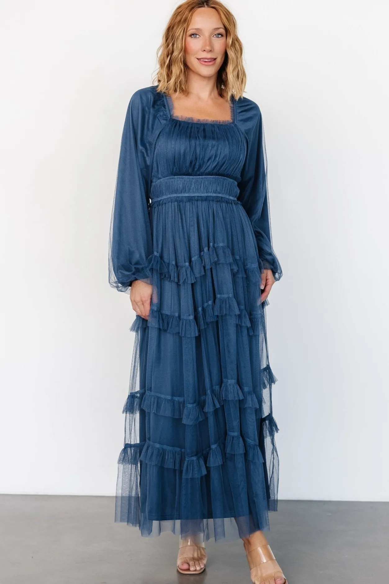 Best Baltic Born Hilda Tulle Maxi Dress | Vintage Navy VintageNavy