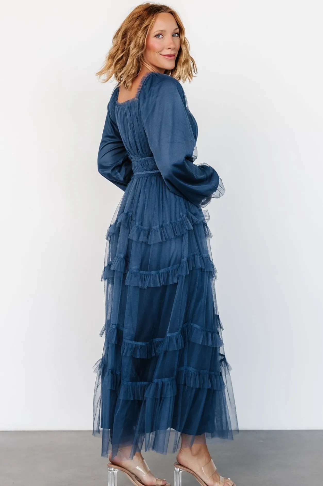 Best Baltic Born Hilda Tulle Maxi Dress | Vintage Navy VintageNavy