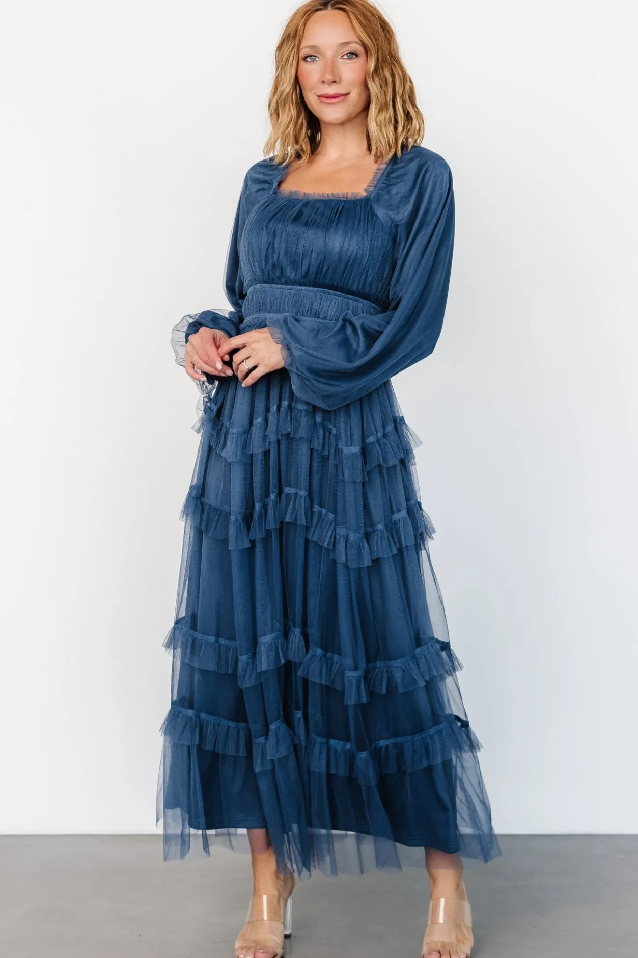 Best Baltic Born Hilda Tulle Maxi Dress | Vintage Navy VintageNavy
